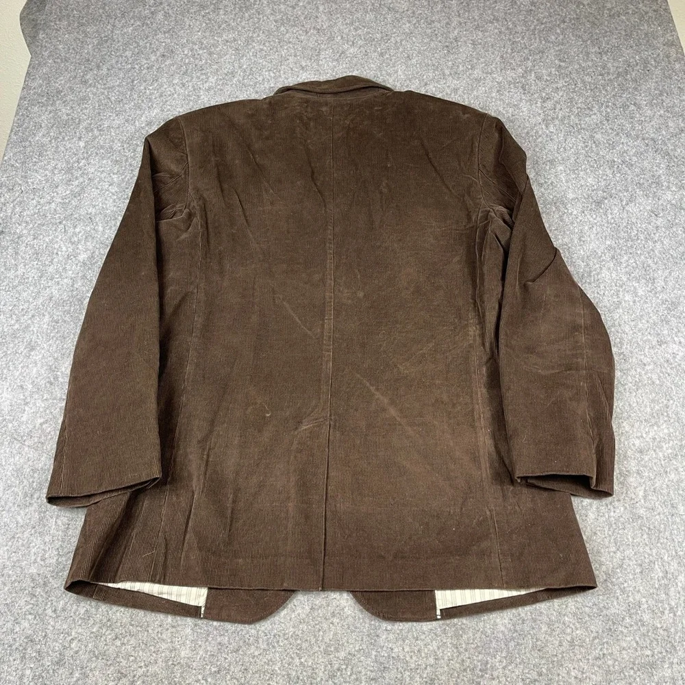 Vintage Old Navy Surplus Company Mens XL Brown Corduroy Blazer